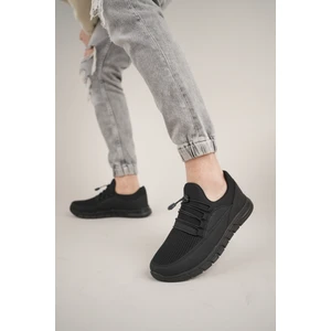 Class Günlük Rahat Bağcıksız Erkek Spor ve Yürüyüş Ayakkabısı Siyah