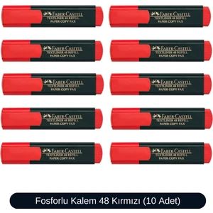 Fosforlu Kalem 48 Serisi 10 Adet