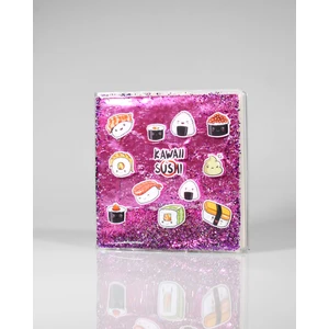 Sushi Simli Tasarım Sulu Kapaklı Defter
