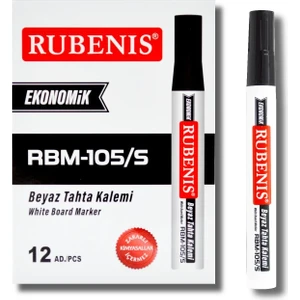 Ekonomik Beyaz Tahta Kalemi Siyah 12 Adet