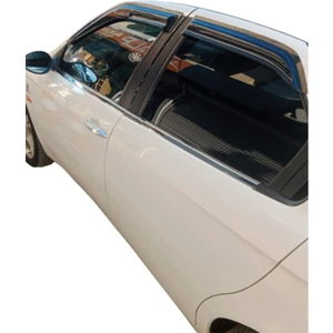 Alfa Romeo 156 Tüm Modellerine Özel 4'Lü Mügen Tip Cam Rüzgarlığı
