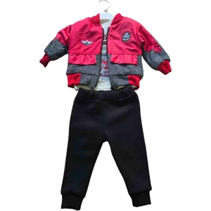 Kışlık Üçlü Erkek Bebek Takımı,set Takım,özel Gün,doğum Günü