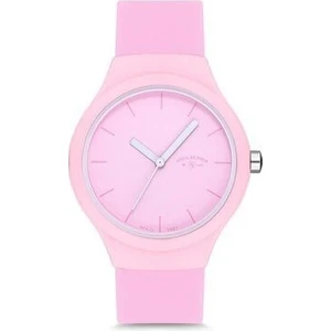 Aqua Di Polo 1987 Unisex Kol Saati Pembe Silikon Kordon Suya Dayanıklı El Yüz Yıkama