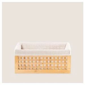 Bambu Sepet M 38x27x16 cm Natural