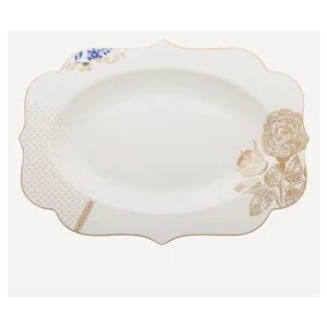 Pip Studio Royal Beyaz Oval Tepsi 40 Cm.