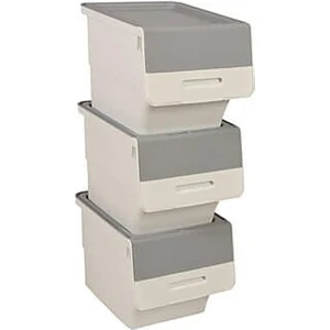 Beyaz Çok Amaçlı Tekerlekli Düzenleyici 3x12 Lt