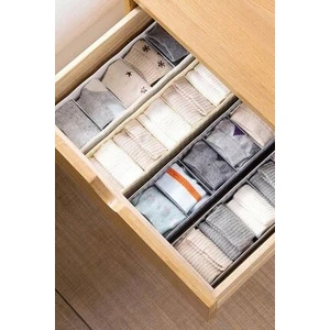 AXE HOME 4 Adet 5 Gözlü Çekmece Içi Çorap Düzenleyici