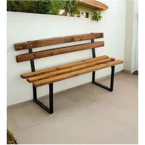 Bahçe Bankı Ahşap Bank Dış Mekan 145 cm Koltuk 2002