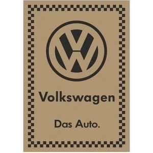 Oto Paspas Kağıdı Volkswagen Amblem Baskılı 100 Adet 35 x 50 cm
