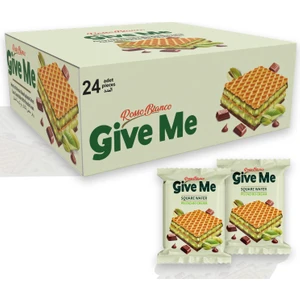 Rosso Bianco Give Me Antep Fıstık Kremalı Kare Gofret 30GR*24ADET
