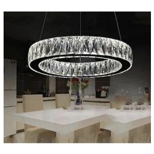 Ala Lighting Plaket Kristal Taş Işlemeli Ledli Avize