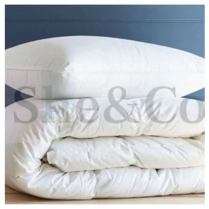 Pamuk Bebek Yorgan ve Yastık Seti – 95x145 cm Yorgan, 35x45 cm Yastık, Beyaz, Dört Mevsim Kullanım, Kolay Temizlik