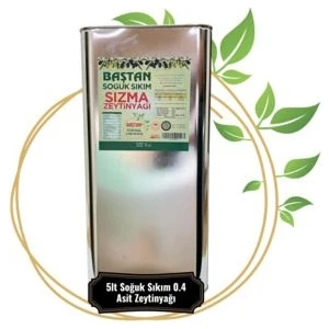 Baştan Yöresel 5 Lt  Soğuk Sıkım 0,4 Asit Zeytinyağı