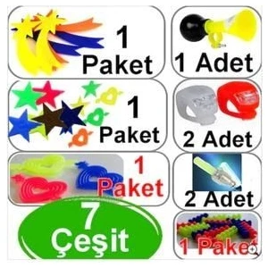 Bisiklet Dekoratif Süs Seti 7 Parça