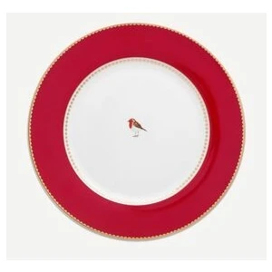 Pip Studio Love Birds Tabak 26,5 Cm, Kırmızı