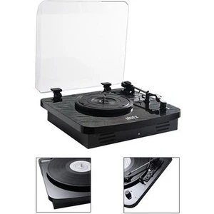 Mtx-356 Nostaljik Pikap Plak Çalar (Şarjlı Bluetooth Aux Hoparlörlü 3 Devir) İğne Dahil