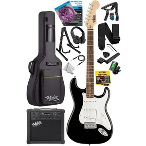 RPH-30WB-25AMP Gül Klavye SSS 25W Amfili Elektro Gitar Seti