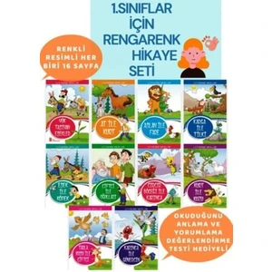Gönül Yayıncılık 1.sınıflar Için Okuma Kitabı Hikaye 12'li Tonguç Hikaye Kitabı Seti