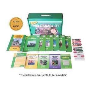 Fono Yayınları Almanca Eğitim Seti A1-A2 Seviyeleri İçin 2986 Sayfa Mesleki Hazırlık