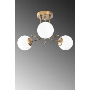 Daisy Modern Beyaz Globe Kapalı Camlı 3lü Avize