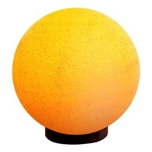 Zencefil Organik Çankırı Kaya Tuz Lambası Küre Modeli Kaya Tuzu Lambası