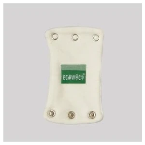 Organik Body Uzatma Aparatı %100 Pamuk Kumaşlı 3 Çıtçıtlı Kız Çocuk İçin 8,5 Mm