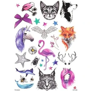 BP Tattoo Karışık Renkli Geçici Çocuk Dövmesi