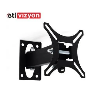 Wm-02 17-27 inç Hareketli TV Askı Aparatı Siyah