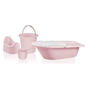 Tuffex 5'li Banyo Seti Pembe