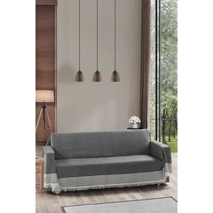 Royal Kolları Örten Battal Boy 180 X 300 Çekyat Koltuk Kanepe Örtüsü - Siyah