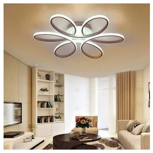 Ömür Avize Ella Modern 6 Lı Ledli Avize 45 cm grı