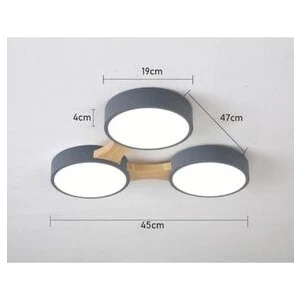 Simaavize Minimalist Modern LED 3’lü Avize-2