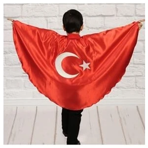 Türk Bayraklı Pelerin