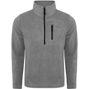 Genıus Store  Erkek Polar Renkli Yarım Fermuarlı Cepli Outdoor Tactical Flecee