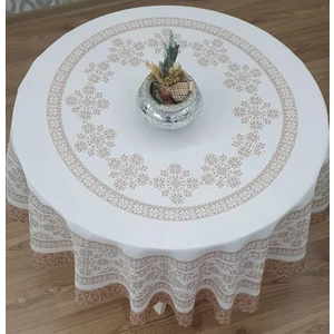 Kilim desen Polyester Kumaş Baskılı 150 Cm Yuvarlak Masa Örtüsü