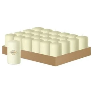 24 Lü Krem Bar Mum Yükseklik 10 cm