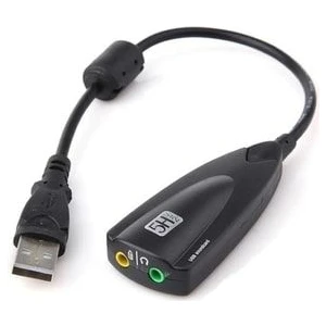2108 Usb Ses Kartı 12 Kanal Çevirici Dönüştürücü Laptop Harici Kartı Mikrofon Kulaklık Girişli