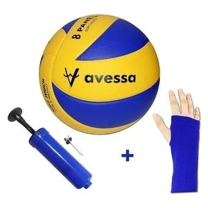 VL-400 Voleybol Topu El Pompası ve Parmak Geçmeli Voleybol Kolluğu