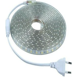 Şerit LED Hortum 3 Çip Dış Mekan Smd LED Beyaz Işık 3 Metre