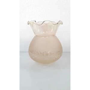 Ada Avize Fanus Avize Camı Bal Rengi(Boyu 14 Cm, Çapı 12 Cm)