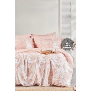 Bedding  Andressa Ranforce Çift Kişilik Nevresim Takımı - Blush