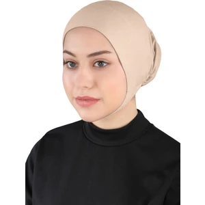Çeneli Hijab Bone - St 110 Pudra