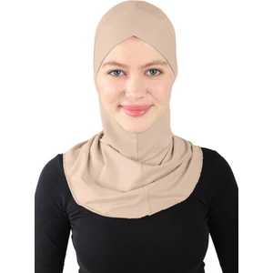 Çapraz Hijab - St 232 Açık Vizon