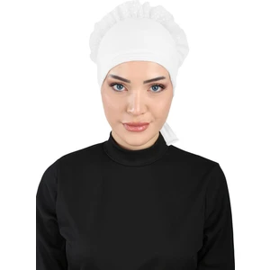 Topuzlu Kaymaz Bone - St 510 Beyaz