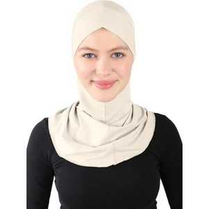 Çapraz Hijab - St 232 Açık Bej