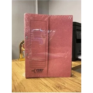 Sert Kırtasiye Koçal Yarım Kapak Dosya Pembe 50'li ECONOMİK