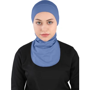 Küçük Hijab Bone - St 225 Indigo Mavi