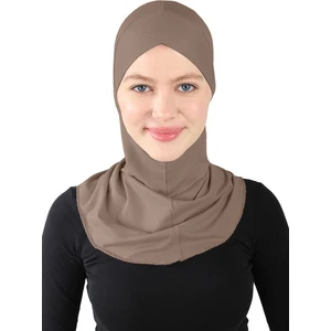 Çapraz Hijab - St 232 Koyu Vizon