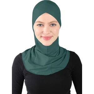 Çapraz Hijab - St 232 Zümrüt