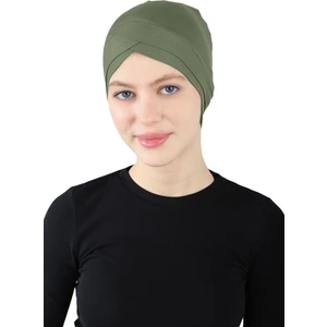 Çapraz Geçme Bone - St 060 Haki